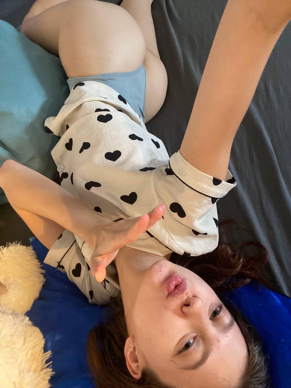 A cozy shot with Your princess — straight from Houston